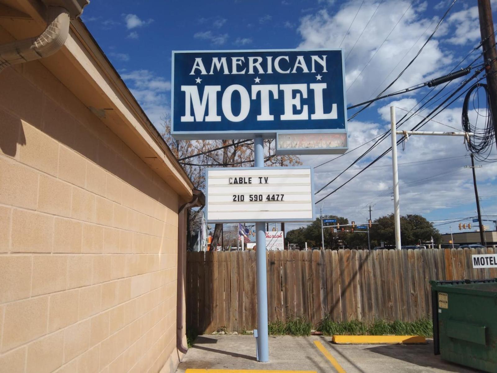 American Motel Сан-Антонио Экстерьер фото